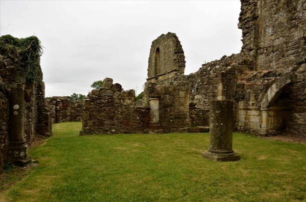 istock Byland Abbey, Medieval Historic monument, North Yorkshire 1010727376