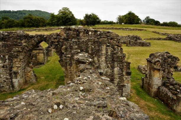istock Byland Abbey, Medieval Historic monument, North Yorkshire 1010727742