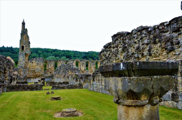 istock Byland Abbey, Medieval Historic monument, North Yorkshire 1010733048