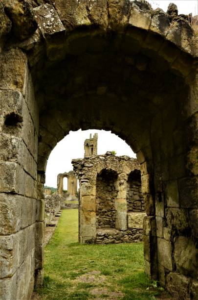 istock Byland Abbey, Medieval Historic monument, North Yorkshire 1010733104