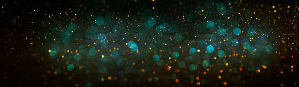 istock Christmas and New Year Holiday Background with light bokeh 1010738466
