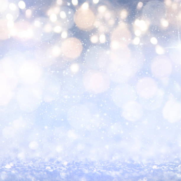 istock Blurred bokeh light background, Christmas and New Year holidays background 1010750756