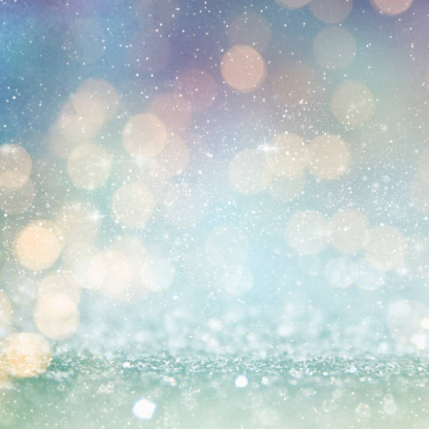 istock Abstract Light Bokeh Background. Winter holidays background. 1010750904