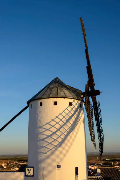 Windmill in Campo de Criptama Ciudad Real Don Quixote land