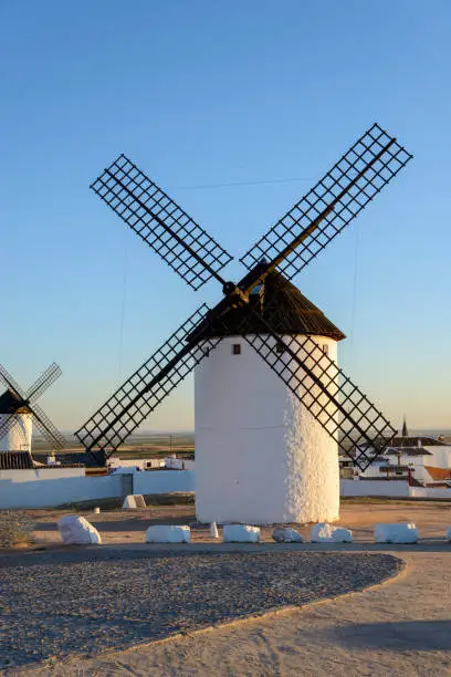 Windmill in Campo de Criptama Ciudad Real Don Quixote land