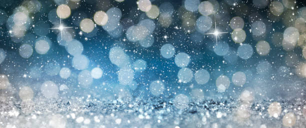 istock Blurred bokeh light background, Christmas and New Year holidays background 1010755358