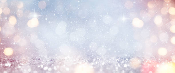 istock Blurred bokeh light background, Christmas and New Year holidays background 1010758974