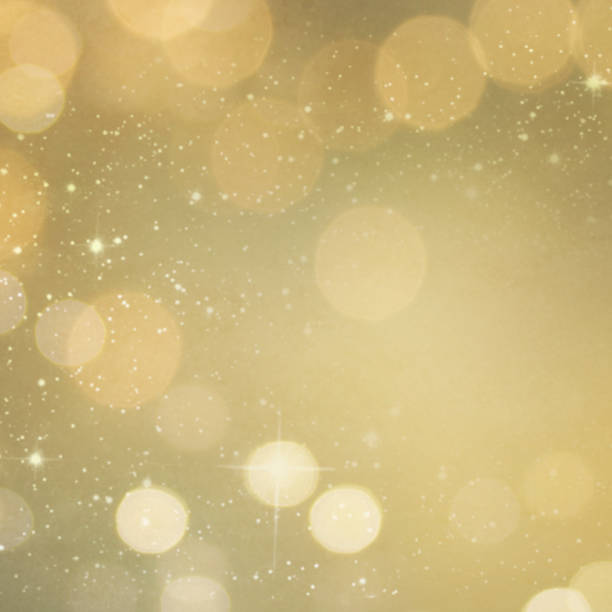 istock Christmas light background.  Holiday glowing backdrop. Defocused Background With Blinking Stars. Blurred Bokeh. 1010764808