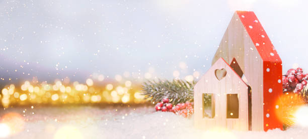 istock Christmas holiday snow background 1010765184