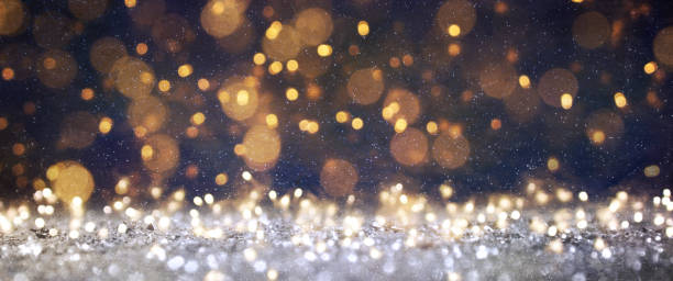 istock Blurred bokeh light background, Christmas and New Year holidays background 1010765222