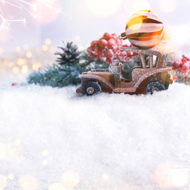 istock Holiday background with christmas ornament 1010766476