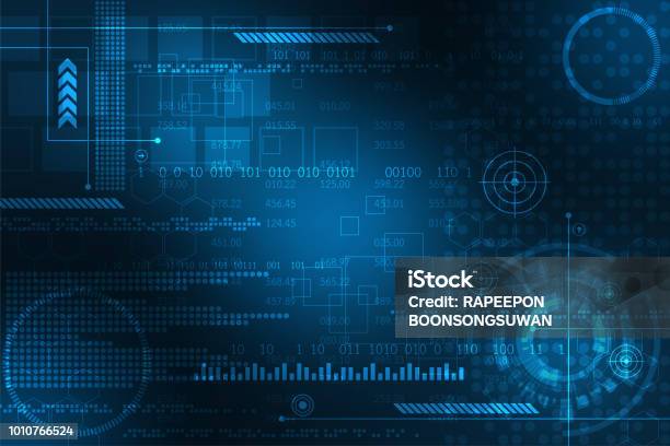 Interface That Represents The Key Database In Digital Stock ...