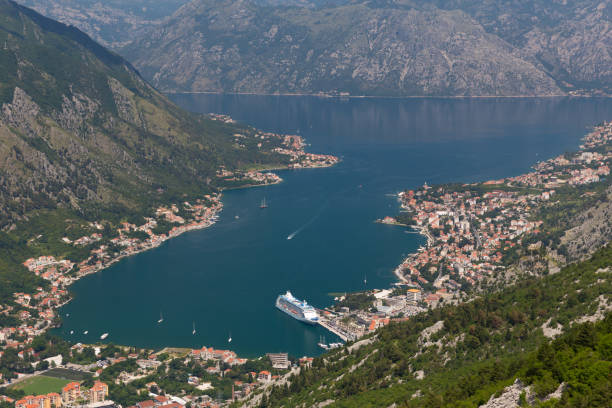 istock Panoramic view of Boka Bay,  Montenegro 1010773866