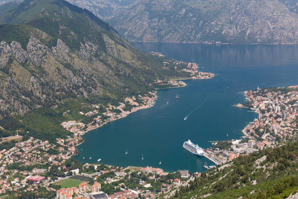 istock Panoramic view of Boka Bay,  Montenegro 1010773950