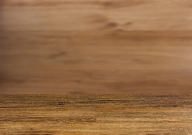 istock Background with empty table. Flooring The texture of the wood 1010781612