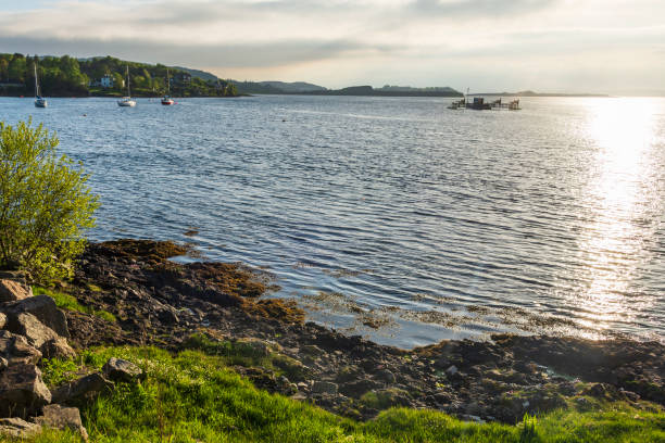 istock sunset over Falls of Lora 1010785986