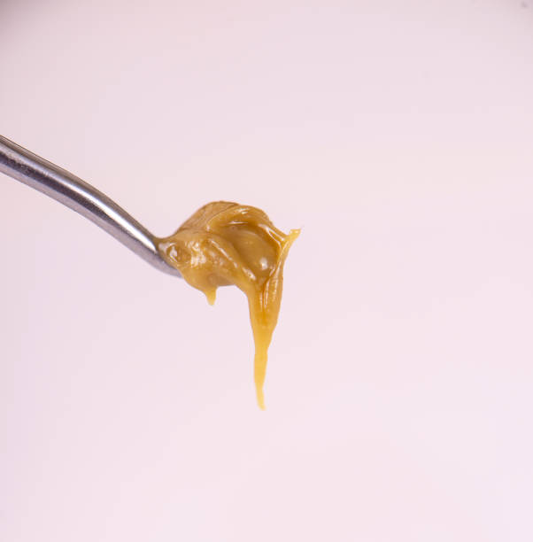 istock Cannabis concentrate extracted from the marijuana plant isolated on white 1010799180