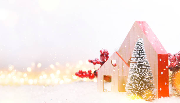 istock Christmas holiday snow background 1010810790