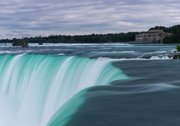 istock Standing on the Edge of Niagara Falls Long Exposure 1010836242