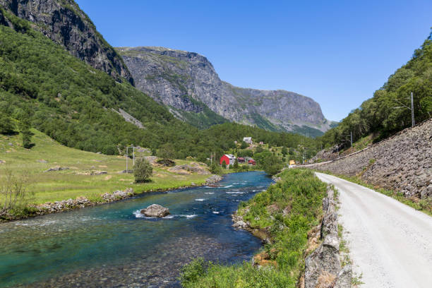 istock Beautiful Flam valley in Norway 1010850384