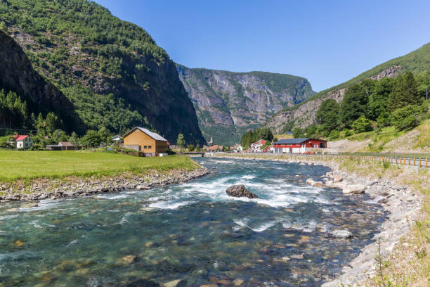 istock Beautiful Flam valley in Norway 1010850790