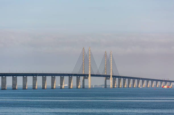 istock View of Oeresund Bridge from Sweden 1010850940