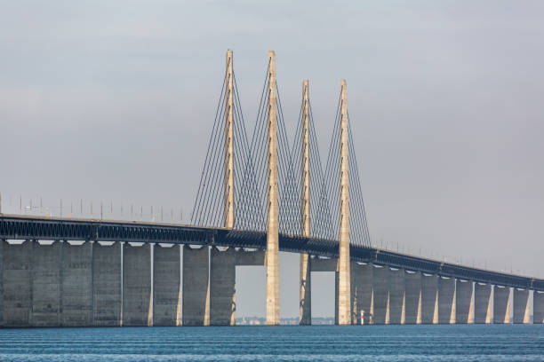 istock View of Oeresund Bridge from Sweden 1010851118