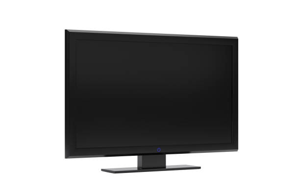 istock TV or monitor on a white background - 3d illustration - rendering 1010871476