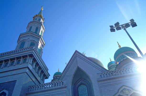 istock most of the Moscow mosque on blue sky background 1010872834