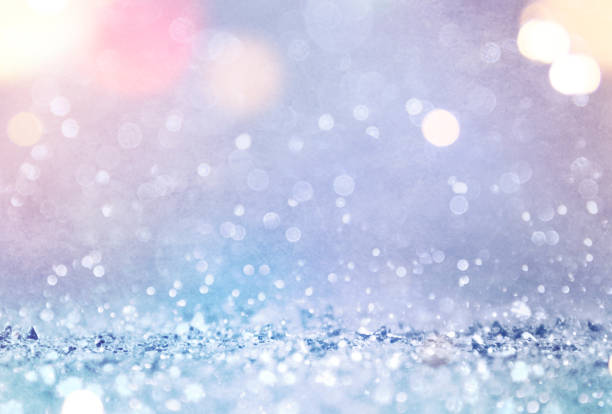 istock Blurred bokeh light background, Christmas and New Year holidays background 1010898222