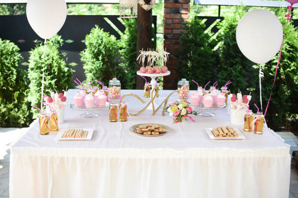 istock Sweet table for child birthday 1010898314