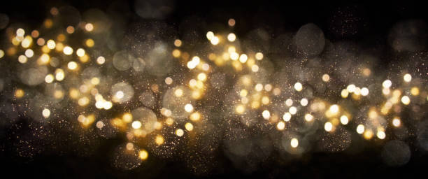 istock Blurred bokeh light background, Christmas and New Year holidays background 1010901896