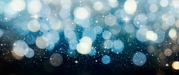 istock Blurred bokeh light background, Christmas and New Year holidays background 1010901924