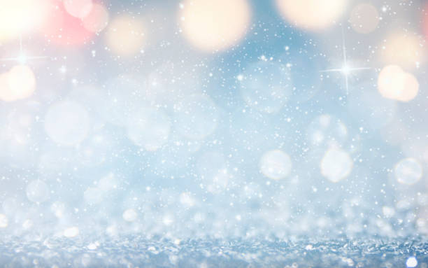 istock Blurred bokeh light background, Christmas and New Year holidays background 1010906012