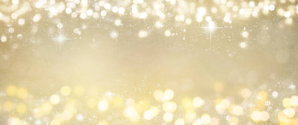 istock Christmas light background.  Holiday glowing backdrop. Defocused Background With Blinking Stars. Blurred Bokeh. 1010907802