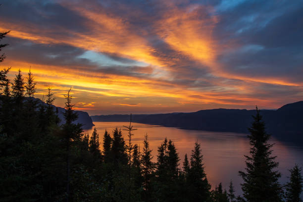 istock Sunset over the Saguenay Fjord 1010910128