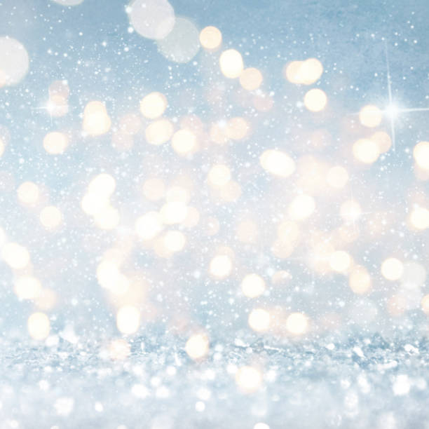 istock Blurred bokeh light background, Christmas and New Year holidays background 1010911296