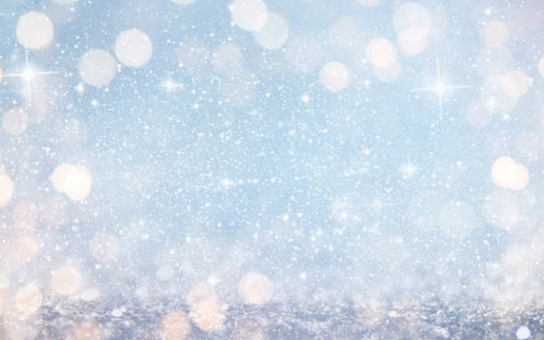 istock Blurred bokeh light background, Christmas and New Year holidays background 1010911376