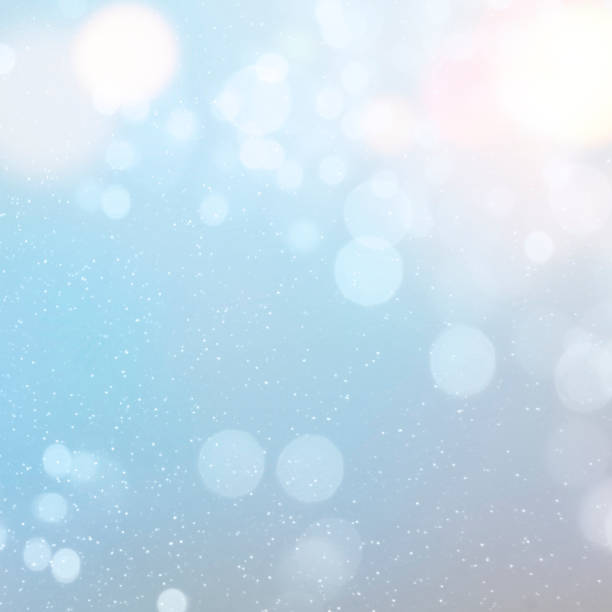 istock Christmas light background.  Holiday glowing backdrop. Defocused Background With Blinking Stars. Blurred Bokeh. 1010915368