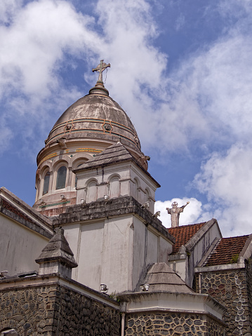 Martinique, FWI - Sacre-coeur church of Balata - Fort-de-France