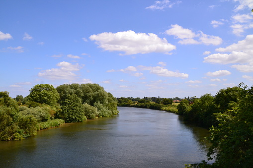 Thames River in Windsor, England