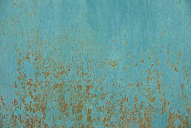 istock blue metallic texture of a piece of rusty iron 1010972234