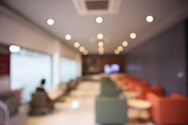istock Abstract blur lounge bar or coffee shop defocused background 1010983548