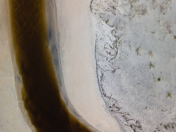 istock Drone Aerial View over the River - Abstract 1010997726