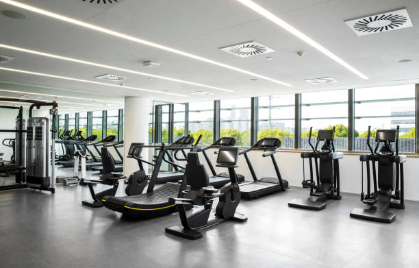 Gym interior Gym interior exercise room photos stock pictures, royalty-free photos & images