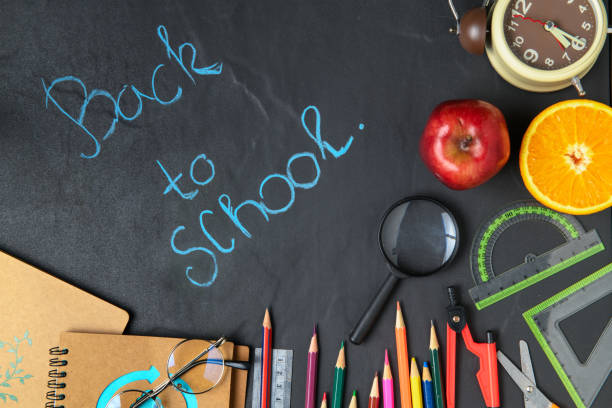 istock Chalk on black chalkboard 