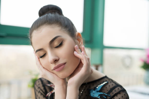 istock Relaxed beautiful girl 1011030556