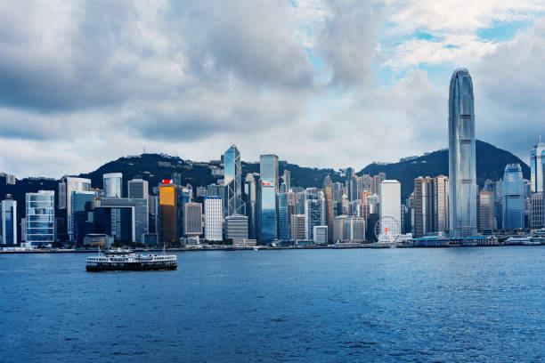 istock Hong Kong Victoria Harbor view 1011050258