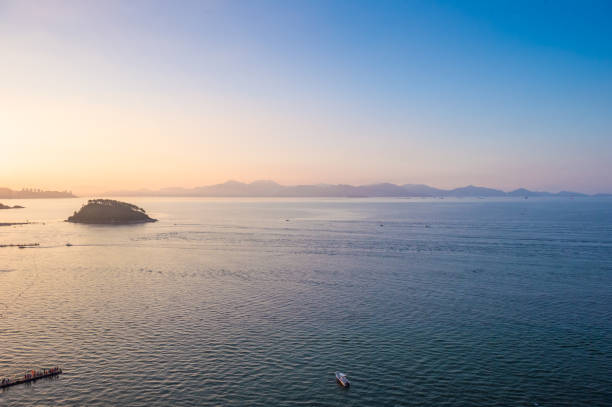 istock The scenery of the evening beach 1011064786