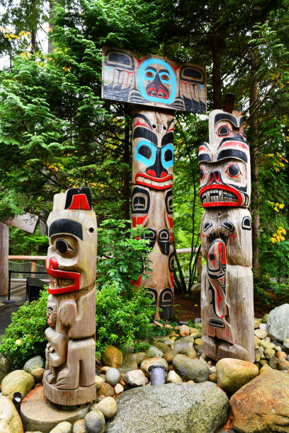 istock Totem poles in Vancouver 1011070096